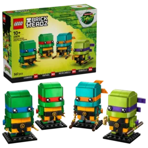 LEGO 40878 Figurines des Tortues Ninja — meilleur prix sur Planet-Brick (visuel principal)