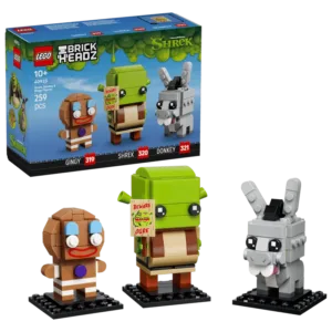 LEGO 40923 Figurines de Shrek, l’Âne et Ti Biscuit — meilleur prix sur Planet-Brick (visuel principal)