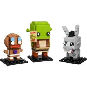 LEGO 40923 Figurines de Shrek, l’Âne et Ti Biscuit — comparateur de prix sur Planet-Brick (vue détail 1)