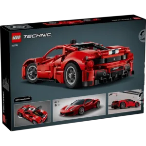 LEGO 42235 Voiture Ferrari 488 Pista — comparatif marchands sur Planet-Brick (vue détail 7)