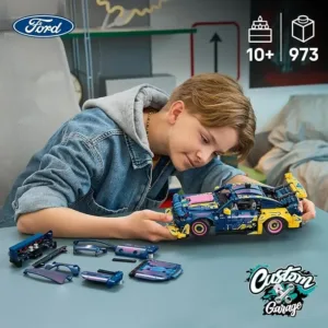 LEGO 42236 Voiture Ford Mustang GT à personnaliser — achat malin sur Planet-Brick (vue détail 8)