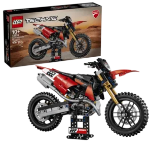 La moto Ducati Desmo450 MX Factory