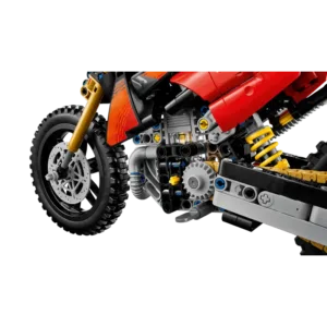 LEGO 42238 La moto Ducati Desmo450 MX Factory — meilleure offre du moment sur Planet-Brick (vue détail 5)