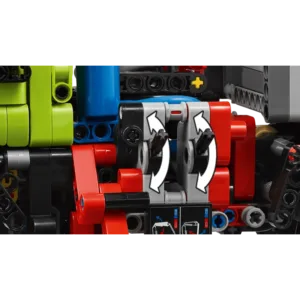 LEGO 42242 Mercedes-Benz Unimog U 5023 avec grue — prix le plus bas sur Planet-Brick (vue détail 6)