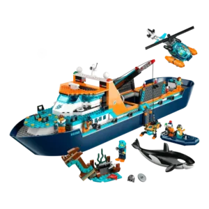 LEGO 60368 Le navire d’exploration arctique — comparateur de prix sur Planet-Brick (vue détail 1)