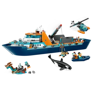 LEGO 60368 Le navire d’exploration arctique — bons plans et promos sur Planet-Brick (vue détail 3)