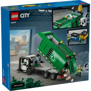 LEGO 60495 Le camion de recyclage — achat malin sur Planet-Brick (vue détail 8)
