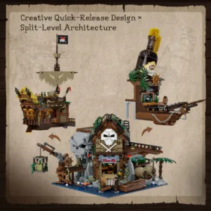Pantasy 85022 Pantasy The Pirates Pub — comparatif marchands sur Planet-Brick (vue détail 7)