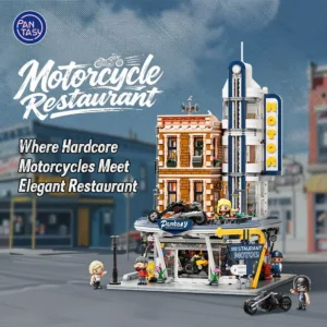 Pantasy 85024 Pantasy Motorcycle Restaurant — bons plans et promos sur Planet-Brick (vue détail 3)