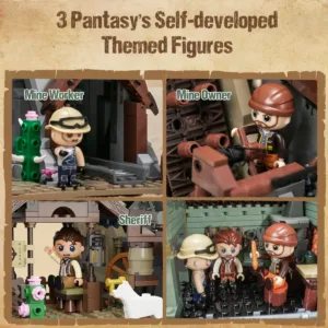 Pantasy 85025 Pantasy Western Mine — meilleure offre du moment sur Planet-Brick (vue détail 5)
