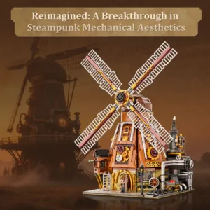 Pantasy 85026 Pantasy Steampunk Windmill Workshop — bons plans et promos sur Planet-Brick (vue détail 3)