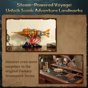 Pantasy 85029 Pantasy Steampunk The Nautilus — comparatif marchands sur Planet-Brick (vue détail 7)