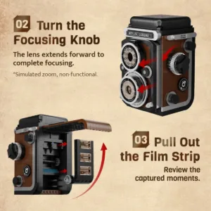 Pantasy 85050 Pantasy Twin Lens Reflex Camera — meilleure offre du moment sur Planet-Brick (vue détail 5)