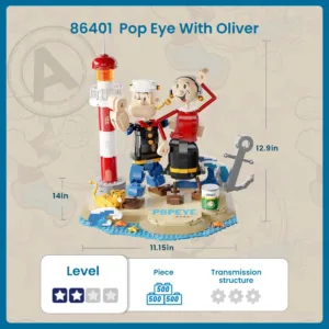 Pantasy 86401 Pantasy Popeye With Olive — prix le plus bas sur Planet-Brick (vue détail 6)