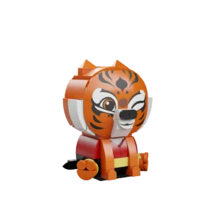 Pantasy 99125 Pantasy x Kung Fu Panda Tigress — comparez les prix sur Planet-Brick (vue détail 4)