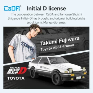 CaDa C55016W Initial D Mazda™ RX-7 FC3S — où acheter au meilleur tarif sur Planet-Brick (vue détail 2)