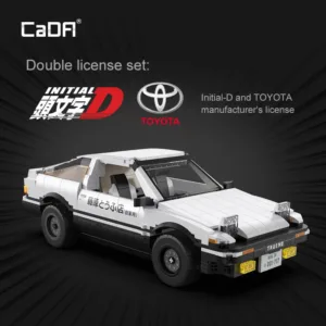 CaDa C61024W CaDA Initial D Toyota Trueno AE86 — comparez les prix sur Planet-Brick (vue détail 4)