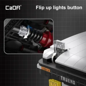 CaDa C61024W CaDA Initial D Toyota Trueno AE86 — prix le plus bas sur Planet-Brick (vue détail 6)