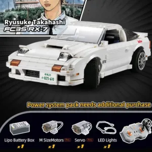 CaDa C61022W CaDA Initial D Mazda RX-7 FC3S — prix le plus bas sur Planet-Brick (vue détail 6)