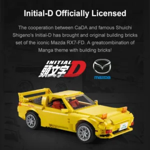 CaDa C61023W CaDA Initial D Mazda RX-7 FD3S — bons plans et promos sur Planet-Brick (vue détail 3)