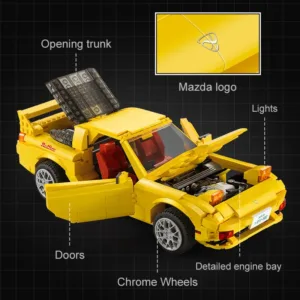 CaDa C61023W CaDA Initial D Mazda RX-7 FD3S — comparez les prix sur Planet-Brick (vue détail 4)