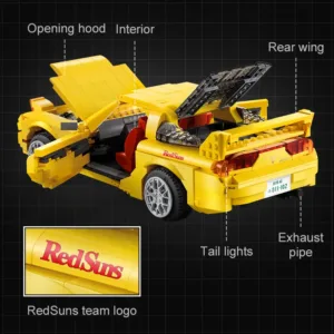 CaDa C61023W CaDA Initial D Mazda RX-7 FD3S — meilleure offre du moment sur Planet-Brick (vue détail 5)