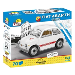 Cobi 24524 1965 Fiat Abarth 595 — prix le plus bas sur Planet-Brick (vue détail 6)