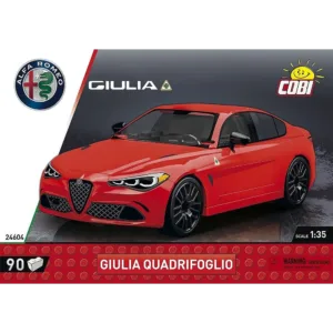 Cobi 24604 Giulia Quadrifoglio — comparateur de prix sur Planet-Brick (vue détail 1)