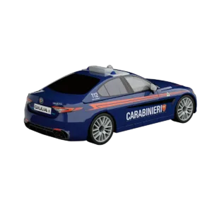 Cobi 24654 Giulia Quadrifoglio Carabinieri — comparateur de prix sur Planet-Brick (vue détail 1)