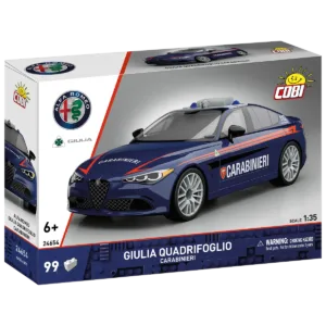 Cobi 24654 Giulia Quadrifoglio Carabinieri — comparez les prix sur Planet-Brick (vue détail 4)
