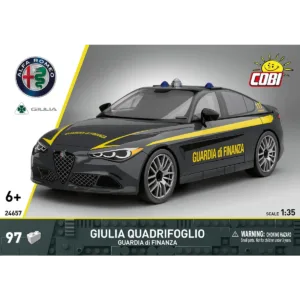 Cobi 24657 Giulia Quadrifoglio Guardia di Finanza — où acheter au meilleur tarif sur Planet-Brick (vue détail 2)
