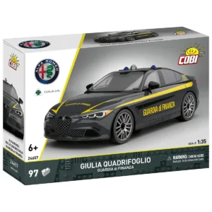 Cobi 24657 Giulia Quadrifoglio Guardia di Finanza — meilleure offre du moment sur Planet-Brick (vue détail 5)