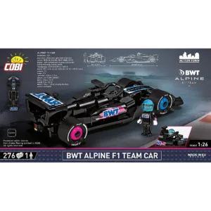 Cobi 1684 BWT Alpine F1 Team Car — comparez les prix sur Planet-Brick (vue détail 4)