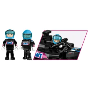 Cobi 1684 BWT Alpine F1 Team Car — prix le plus bas sur Planet-Brick (vue détail 6)