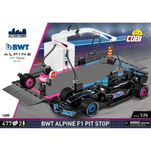 Cobi 1685 BWT Alpine F1 Pit Stop — comparateur de prix sur Planet-Brick (vue détail 1)