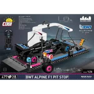 Cobi 1685 BWT Alpine F1 Pit Stop — où acheter au meilleur tarif sur Planet-Brick (vue détail 2)