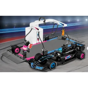 Cobi 1685 BWT Alpine F1 Pit Stop — comparez les prix sur Planet-Brick (vue détail 4)