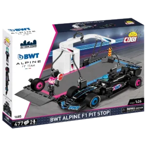 Cobi 1685 BWT Alpine F1 Pit Stop — meilleure offre du moment sur Planet-Brick (vue détail 5)