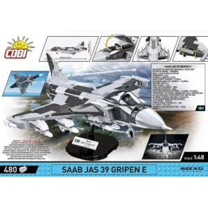 Cobi 5820 Saab JAS 39 Gripen E — bons plans et promos sur Planet-Brick (vue détail 3)
