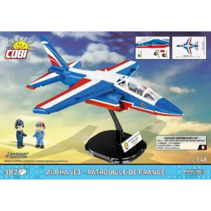 Cobi 5841 Alpha Jet Patrouille de France — où acheter au meilleur tarif sur Planet-Brick (vue détail 2)