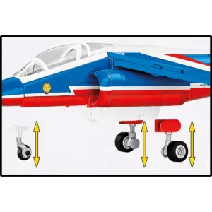 Cobi 5841 Alpha Jet Patrouille de France — meilleure offre du moment sur Planet-Brick (vue détail 5)