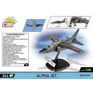Cobi 5842 Alpha Jet — bons plans et promos sur Planet-Brick (vue détail 3)