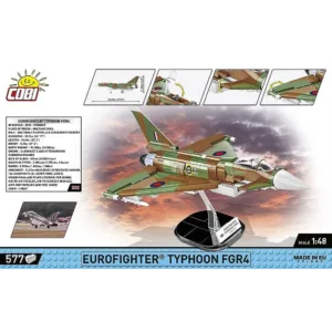 Cobi 5843 Eurofighter Typhoon FGR4 "GiNA" — bons plans et promos sur Planet-Brick (vue détail 3)