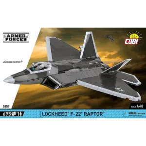 Cobi 5855 Lockheed F-22 Raptor — bons plans et promos sur Planet-Brick (vue détail 3)