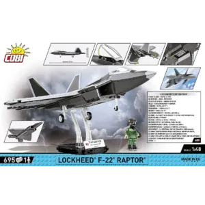 Cobi 5855 Lockheed F-22 Raptor — comparez les prix sur Planet-Brick (vue détail 4)