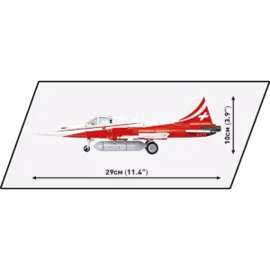 Cobi 5857 Northrop F-5E Tiger II — comparatif marchands sur Planet-Brick (vue détail 7)