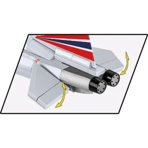 Cobi 5858 Northrop F-5A Freedom Fighter — meilleure offre du moment sur Planet-Brick (vue détail 5)