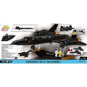 Cobi 5890 Lockheed SR-71 Blackbird - Executive Edition — comparez les prix sur Planet-Brick (vue détail 4)