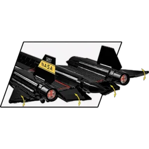 Cobi 5890 Lockheed SR-71 Blackbird - Executive Edition — meilleure offre du moment sur Planet-Brick (vue détail 5)