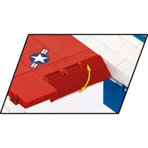 Cobi 5892 F-16 (YF-16) First Flight 1974 — comparez les prix sur Planet-Brick (vue détail 4)